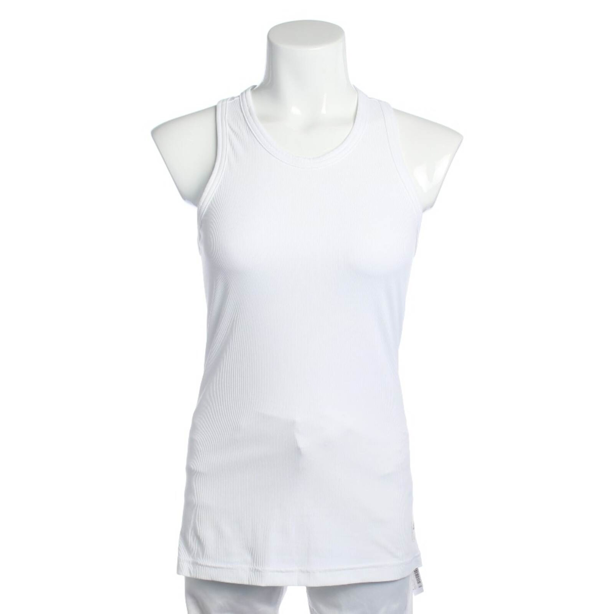 Stella McCartney Top / Seidentop M in Weiß: Vorderseite