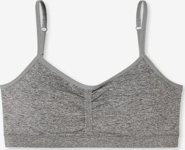 SCHIESSER Undershirt ' Seamless ' in Grey: front