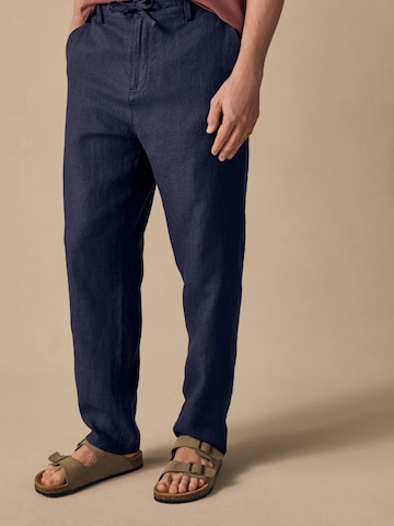 Next - Regular Calças chino em azul