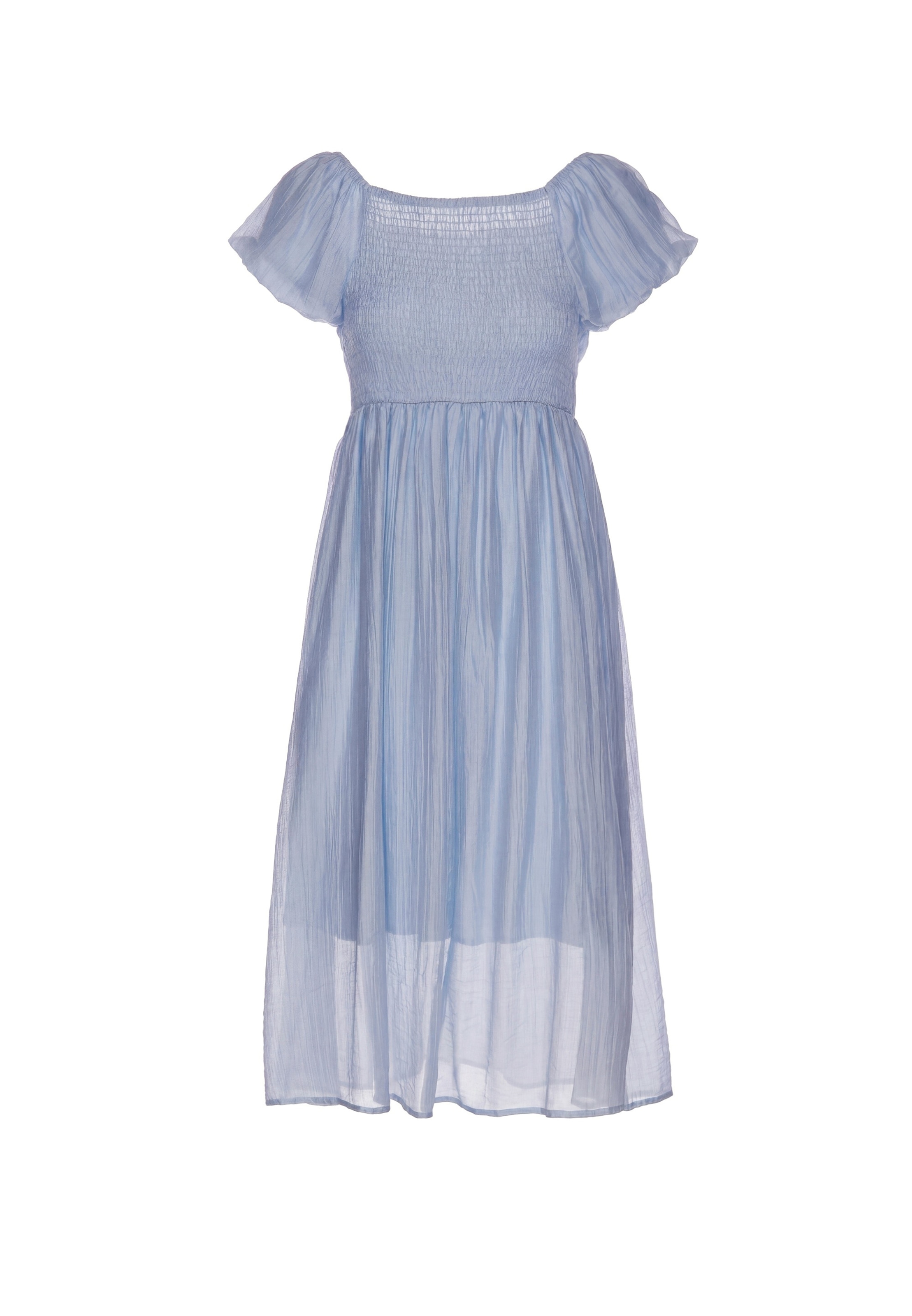 IZIA Summer Dress 'Boho' in Blue: front
