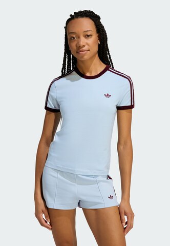 ADIDAS ORIGINALS Shirt in Blue: front