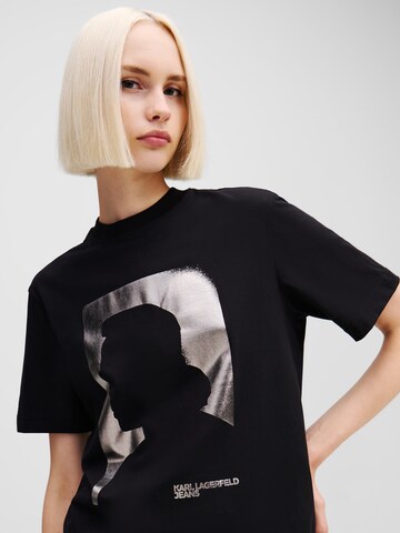Maglietta di KARL LAGERFELD JEANS in nero
