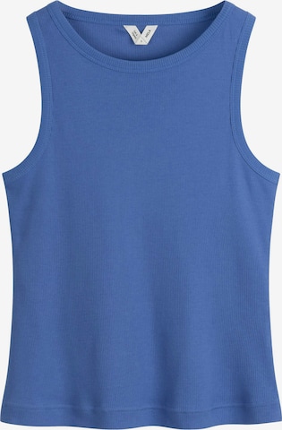 mėlyna MELA Megzta palaidinė be rankovių 'DRISNA': priekis