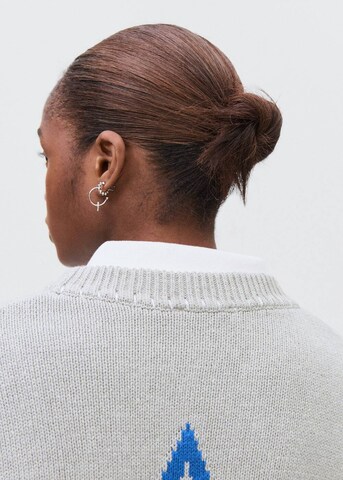 MANGO TEEN Pullover 'Tstar' in Grau