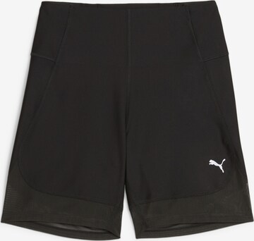 PUMA Skinny Sportbroek 'RUN 6" ULTRAFORM' in Zwart: voorkant