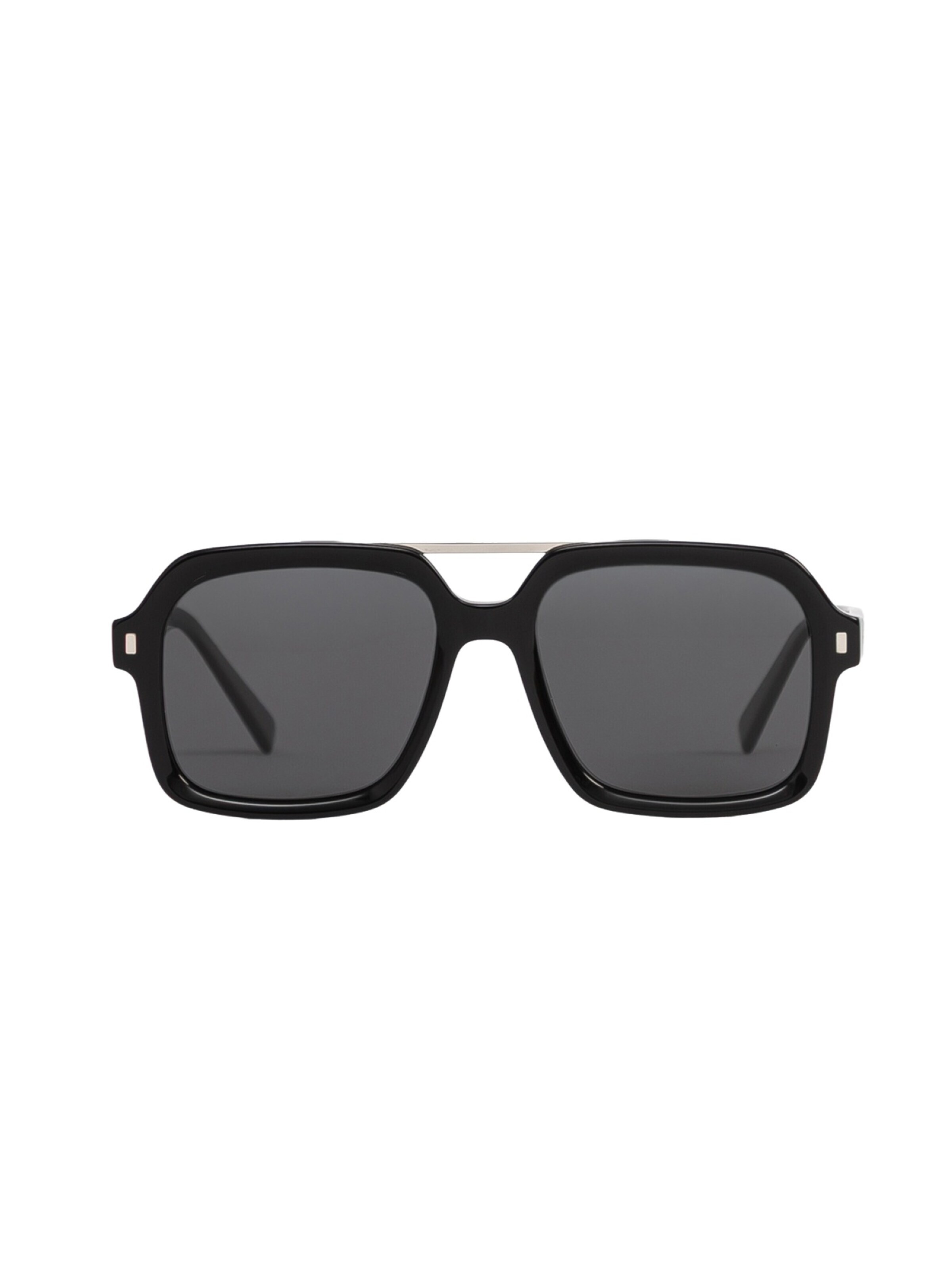 L'Arte Milano Sunglasses in Black: front