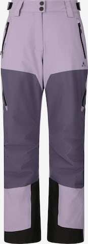 Whistler Regular Skihose 'Kingland' in Lila: Vorderseite