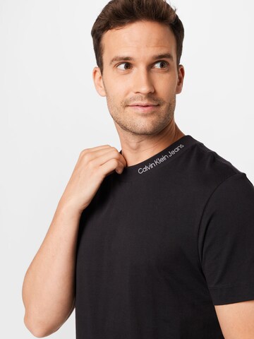 Calvin Klein Jeans T-Shirt in Schwarz