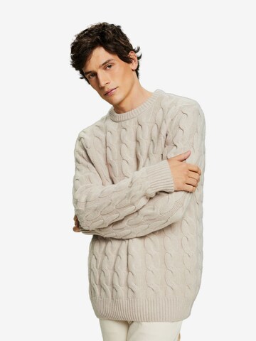 ESPRIT Pullover in Beige: predná strana