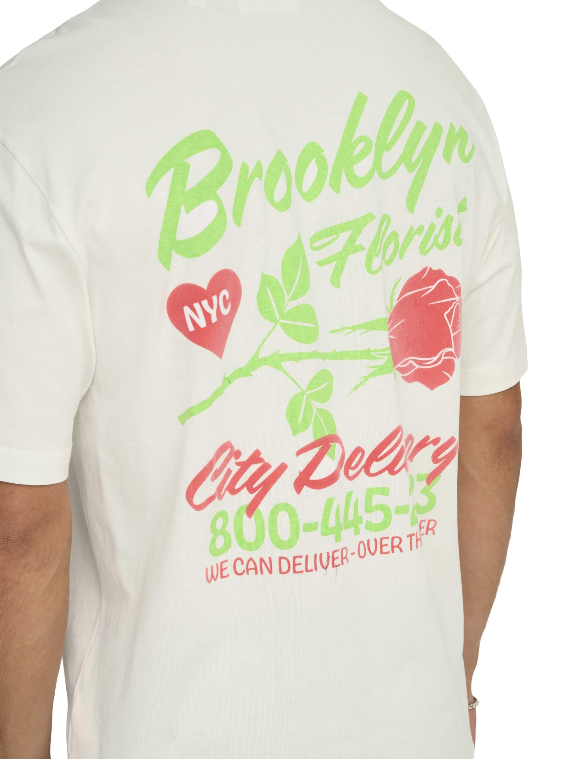 T-Shirt 'Rylan' Only & Sons en blanc