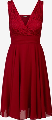 Kraimod - Vestido de gala en rojo: frente