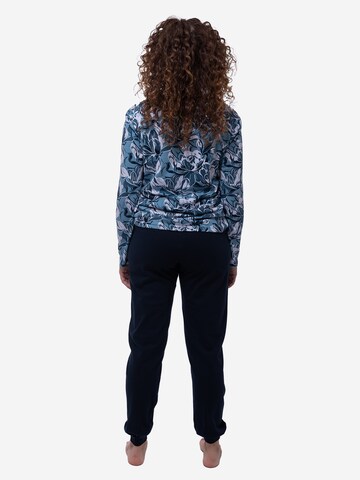 Ammann Pajama 'Night & Home' in Blue