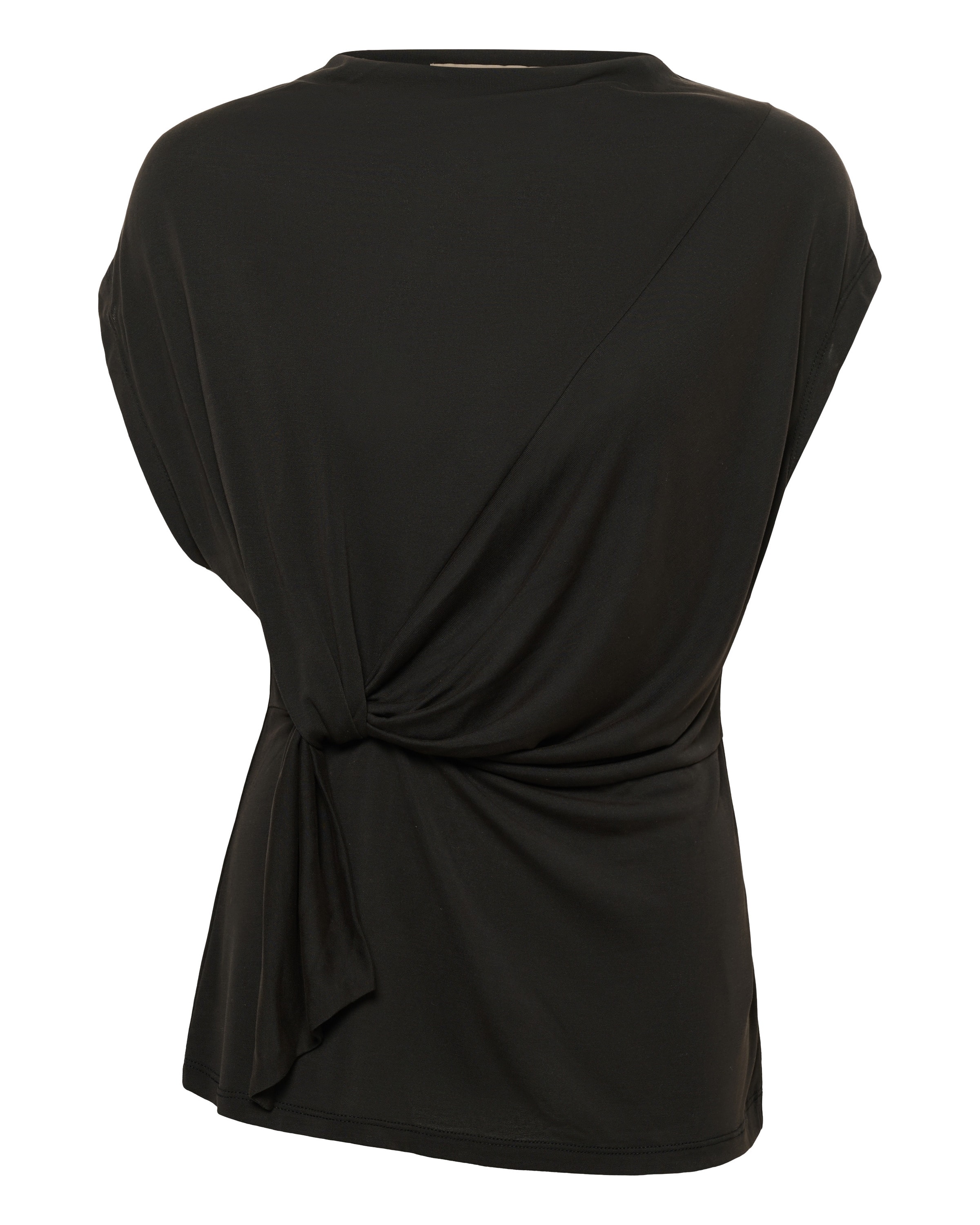 CULTURE - Blusa 'PHILLA' en negro: frente