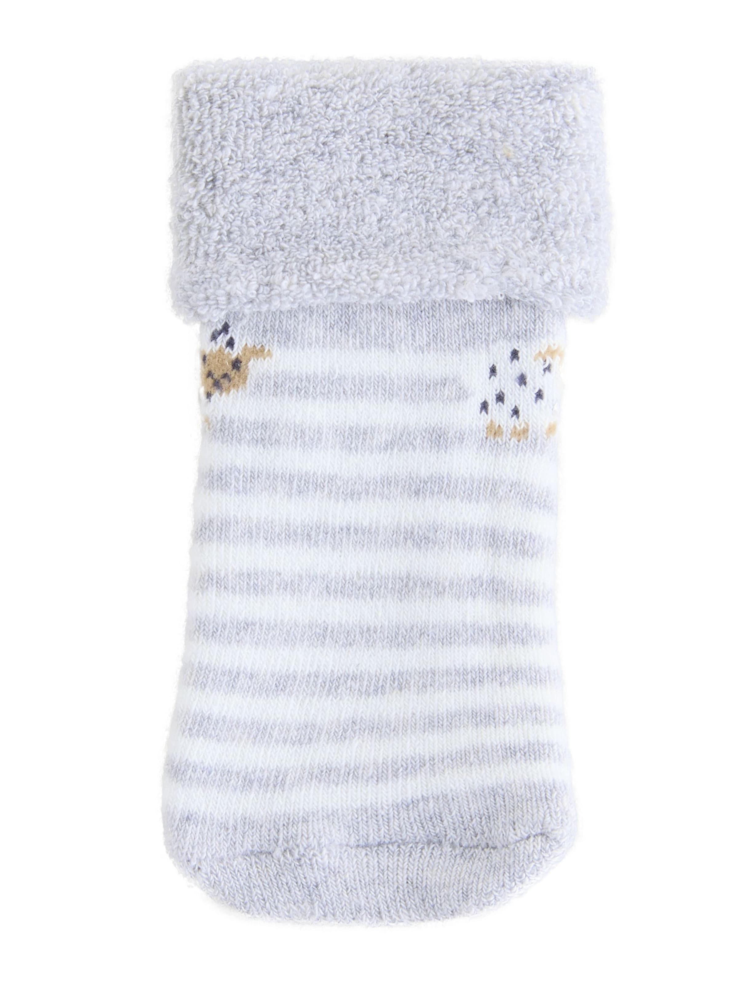 Chaussettes Next en gris