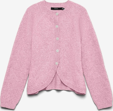 Cardigan 'WISH' VERO MODA en rose : devant