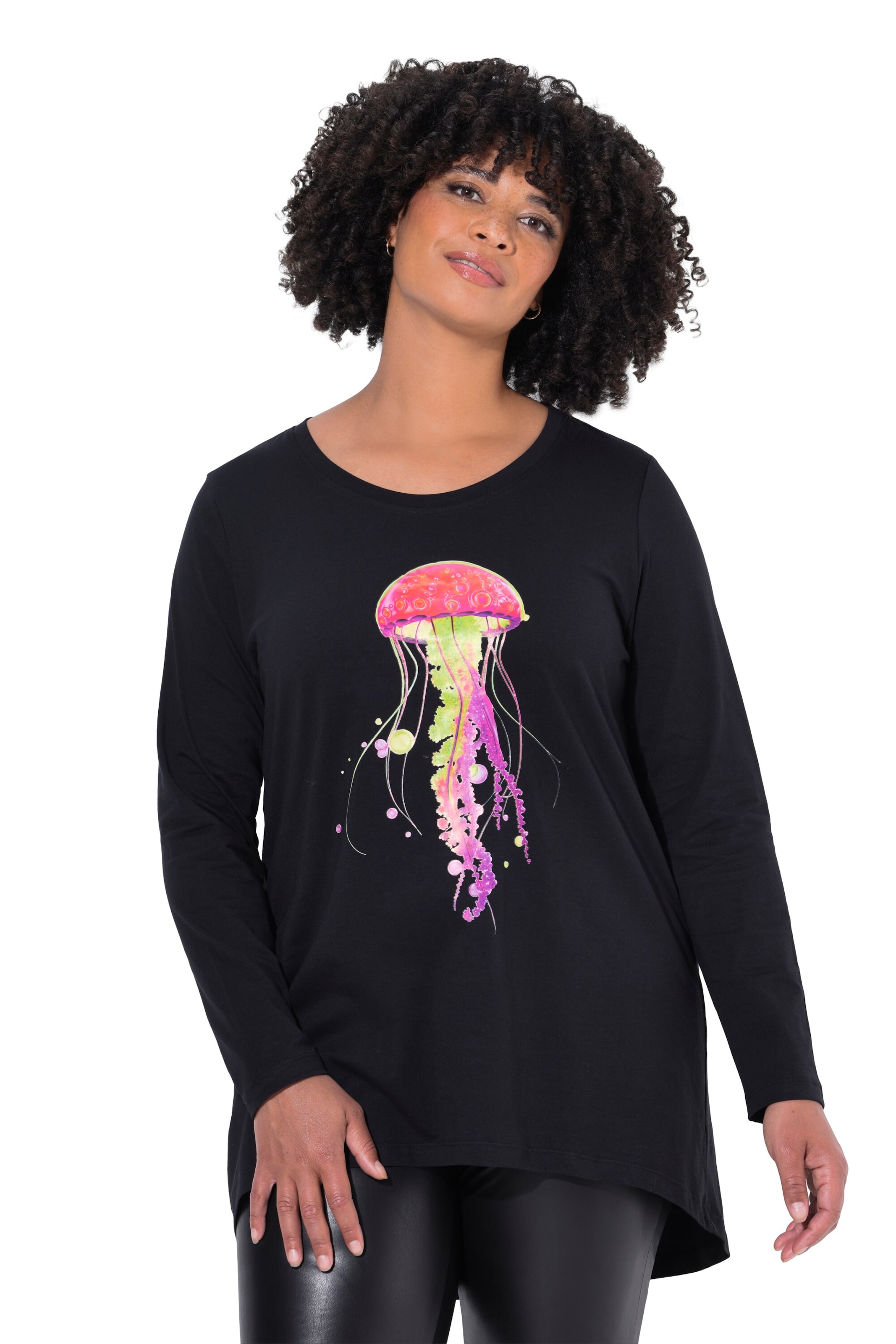 Angel of Style Shirt in Black: front