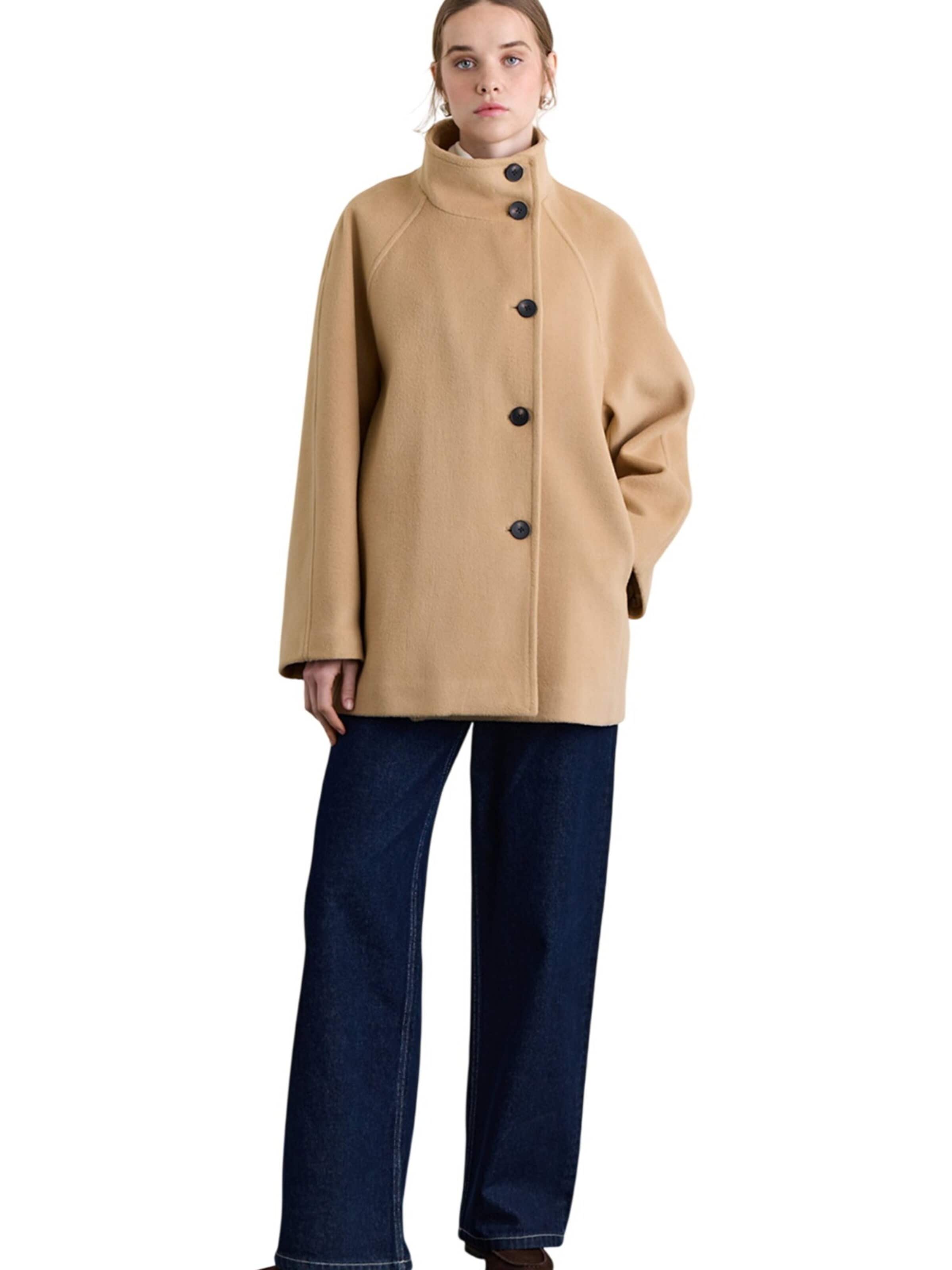 MANUKA Winterjacke‌‌‌‌‌‌‌‌ in S-M in camel, Produktansicht
