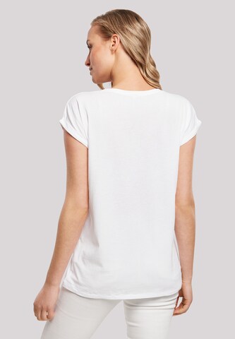 T-shirt 'Tom And Jerry The Chase Is On' F4NT4STIC en blanc