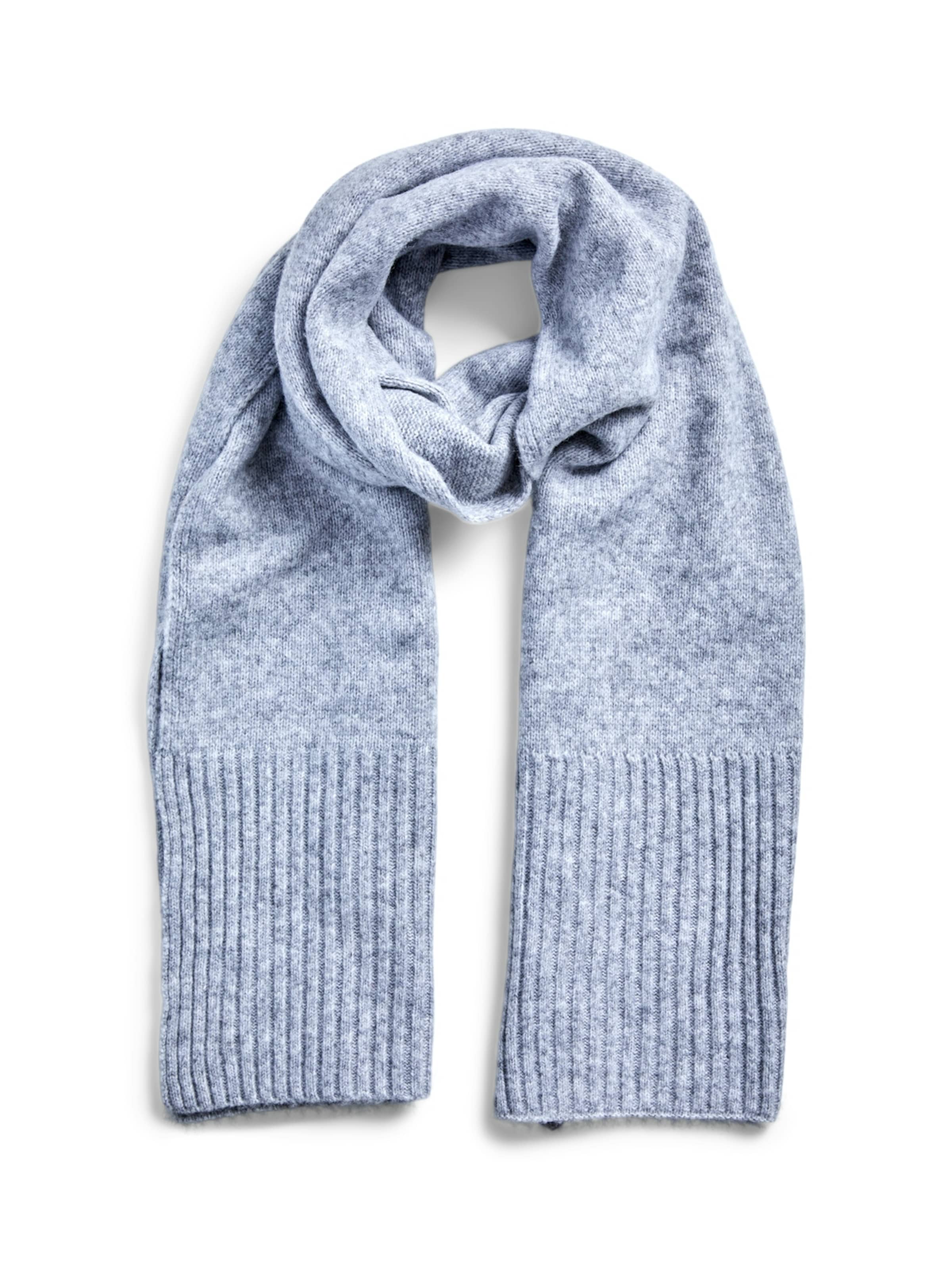 Écharpe PIECES en gris : devant