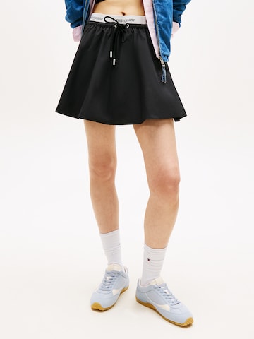 Tommy Jeans Rok in Zwart: voorkant