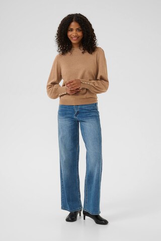 Kaffe Sweater 'Alizza' in Brown