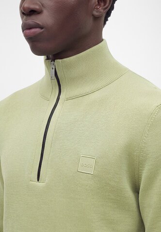Pullover 'Kanobix' di BOSS in verde