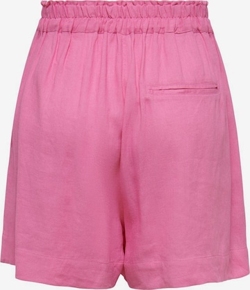 ONLY Regular Pants 'Tokyo' in Pink