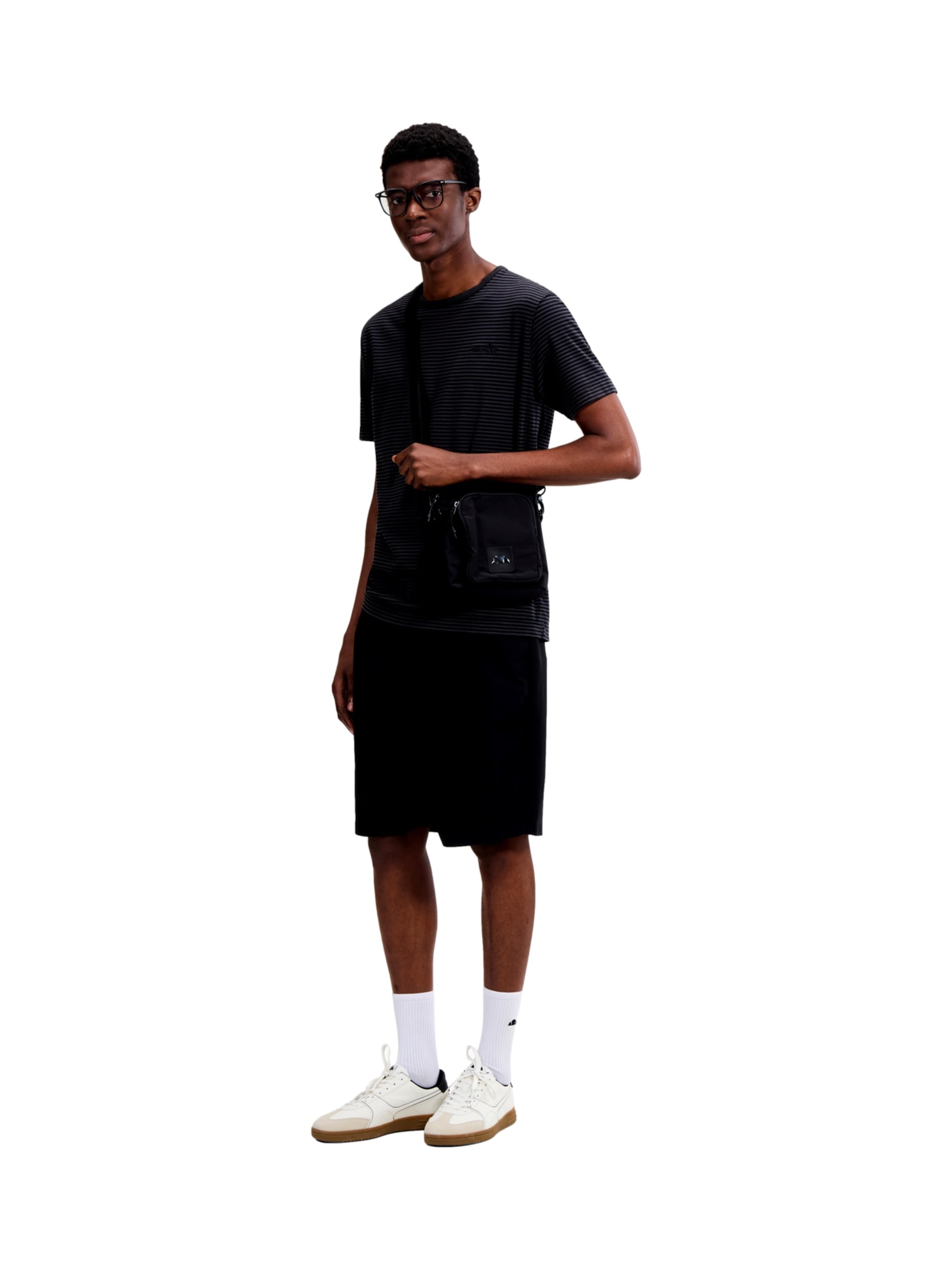 ELLESSE Shirt 'Carten' in Black