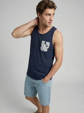 JJ Rebel Póló 'JREBRUSSEL FLOWER' - kék