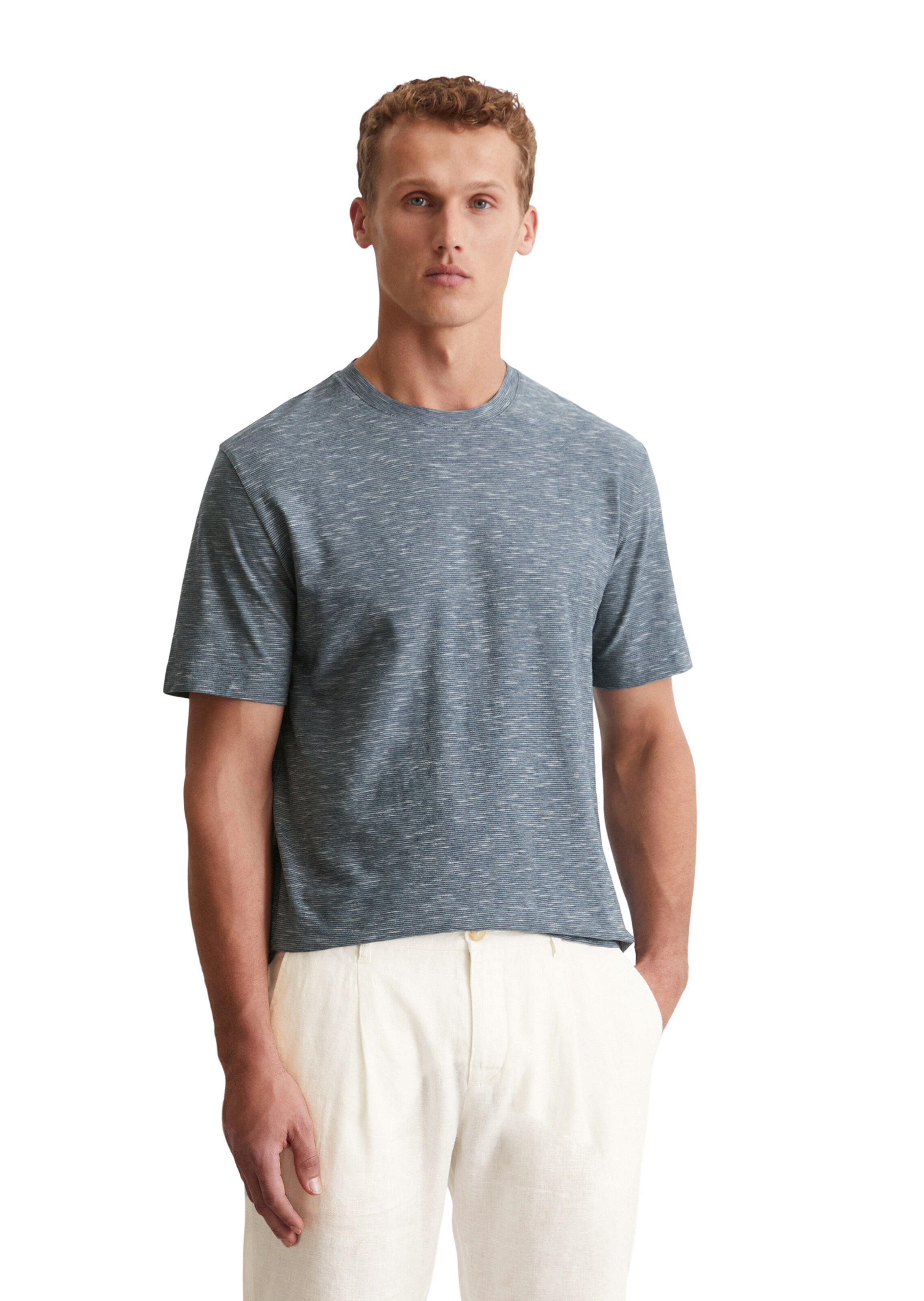 Marc O'Polo T-Shirt in Blau: Vorderseite