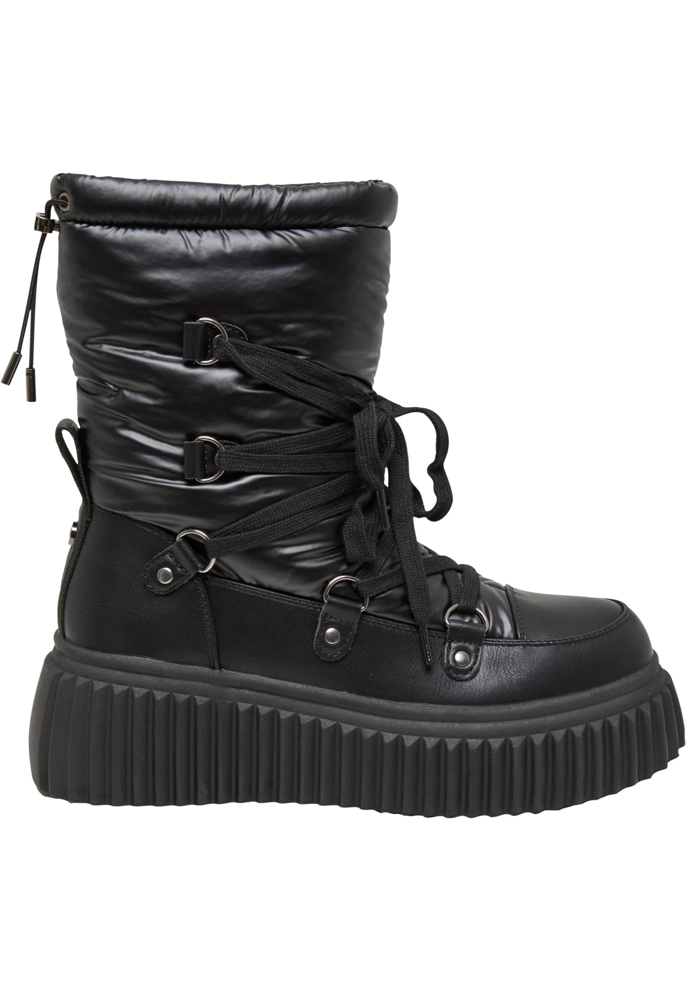 Après-ski 'Zafir' BUFFALO en noir : devant