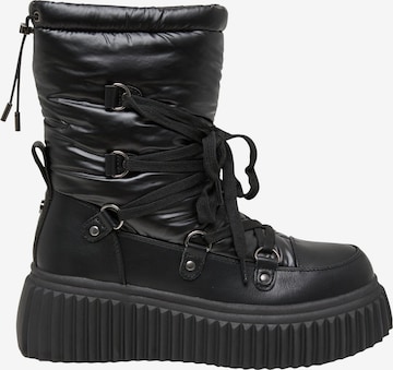 juoda BUFFALO Sniego batai 'Zafir': priekis