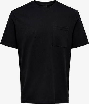 T-Shirt 'Gace' Only & Sons en noir : devant