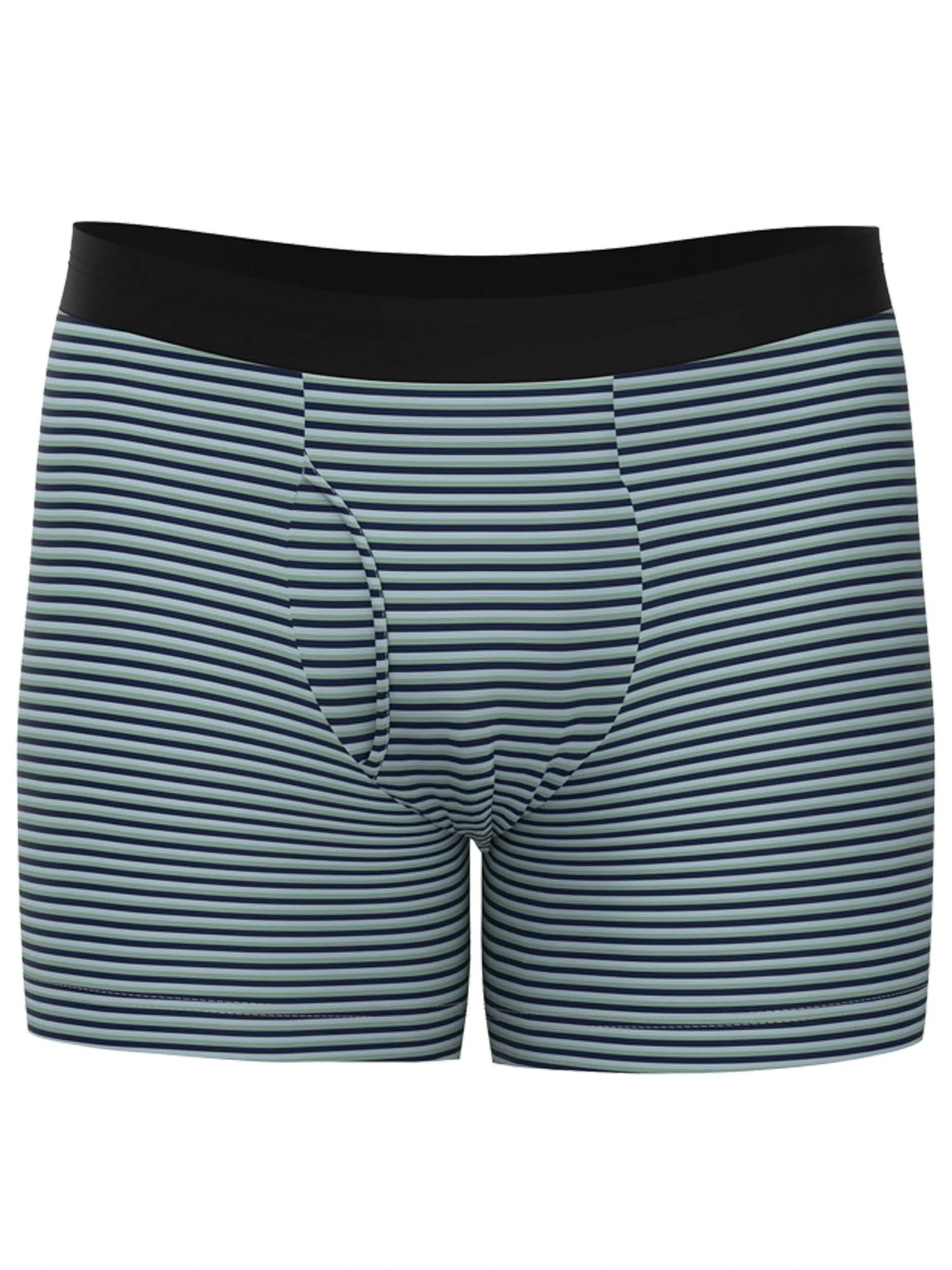 Albero Natur Boxer shorts 'Herren Boxershorts aus Bio-Baumwolle' in Blue: front