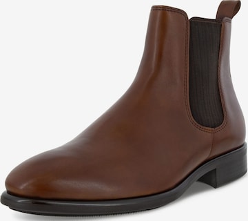 ECCO Chelsea boots in Bruin: voorkant