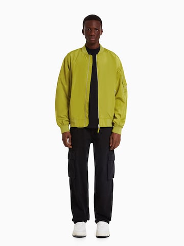 Bershka Between-season jacket in Green