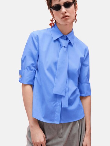 IMPERIAL - Blusa tradicional en azul