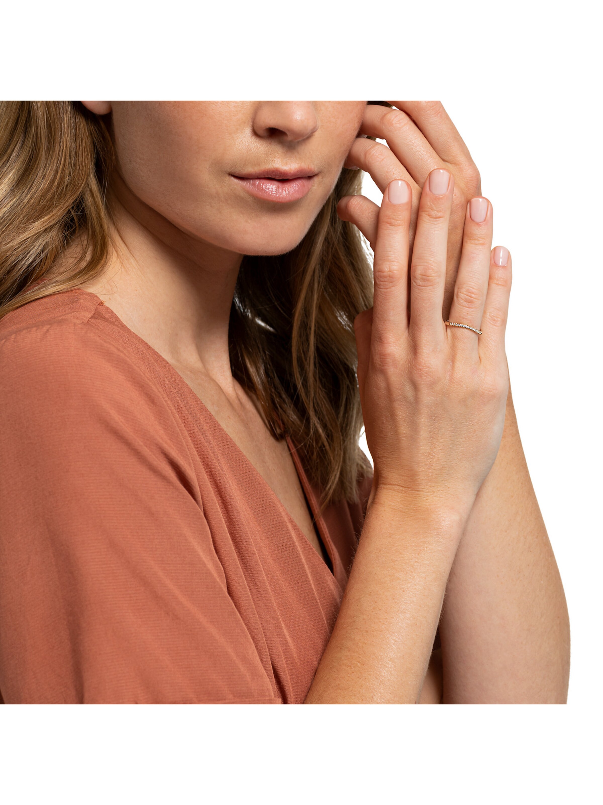 CHRIST Ring in Yellow: front