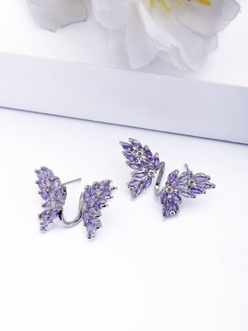 Boucles d'oreilles 'Marta' AVANT-GARDE PARIS en violet