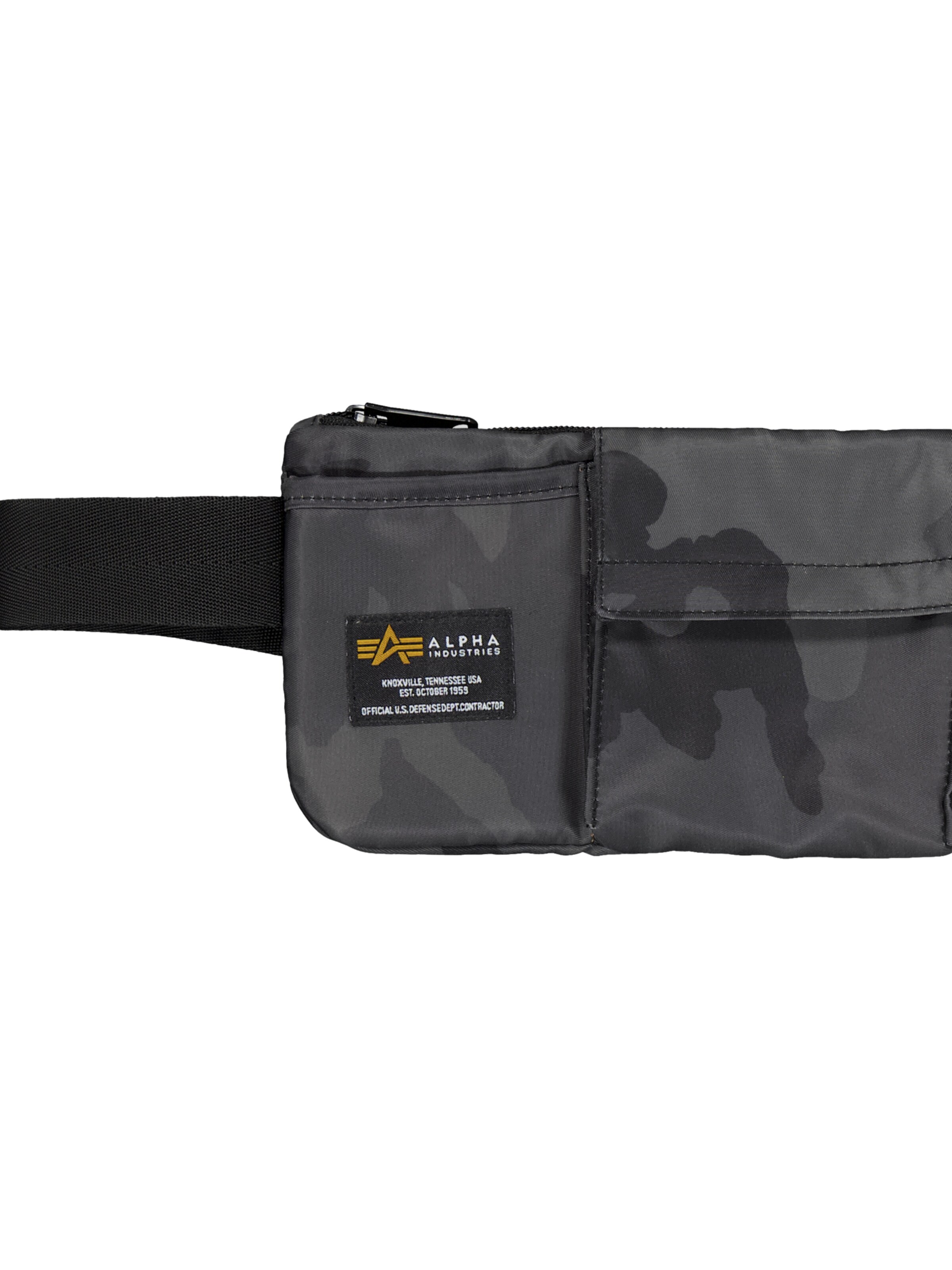 ALPHA INDUSTRIES Gürteltasche in Schwarz