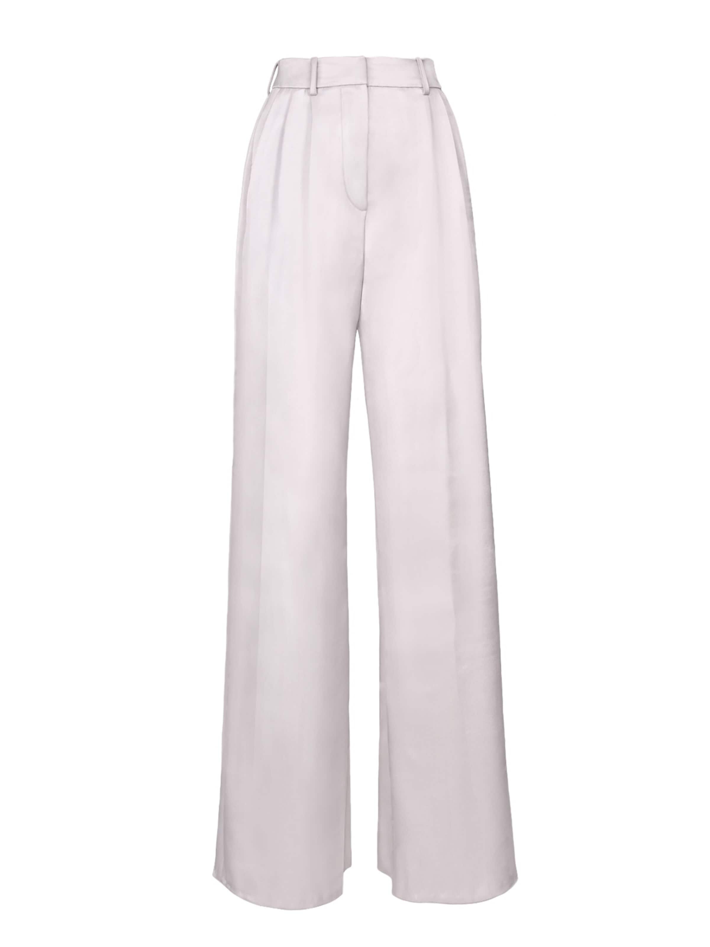 Anse Victorin - Pantalón 'Amara' en plata: frente