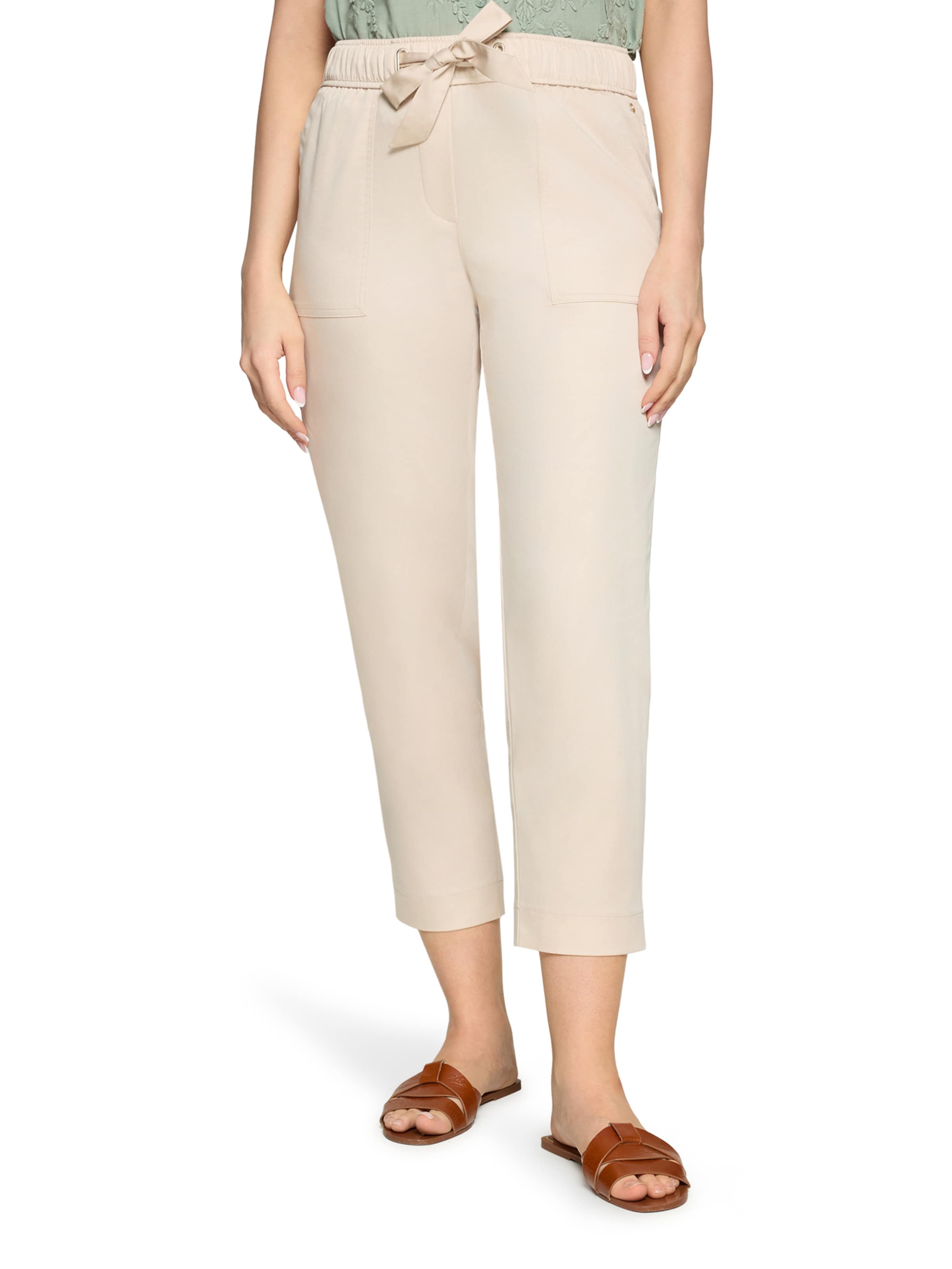 regular Pantaloni di Betty & Co in beige: frontale