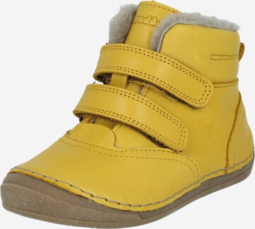 Boots da neve 'PAIX' di Froddo in giallo: frontale