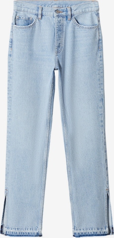 Regular Jeans 'Susan' de la MANGO pe albastru: față