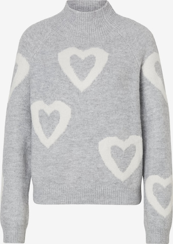 ABOUT YOU Pullover 'Viola' in Grau: Vorderseite