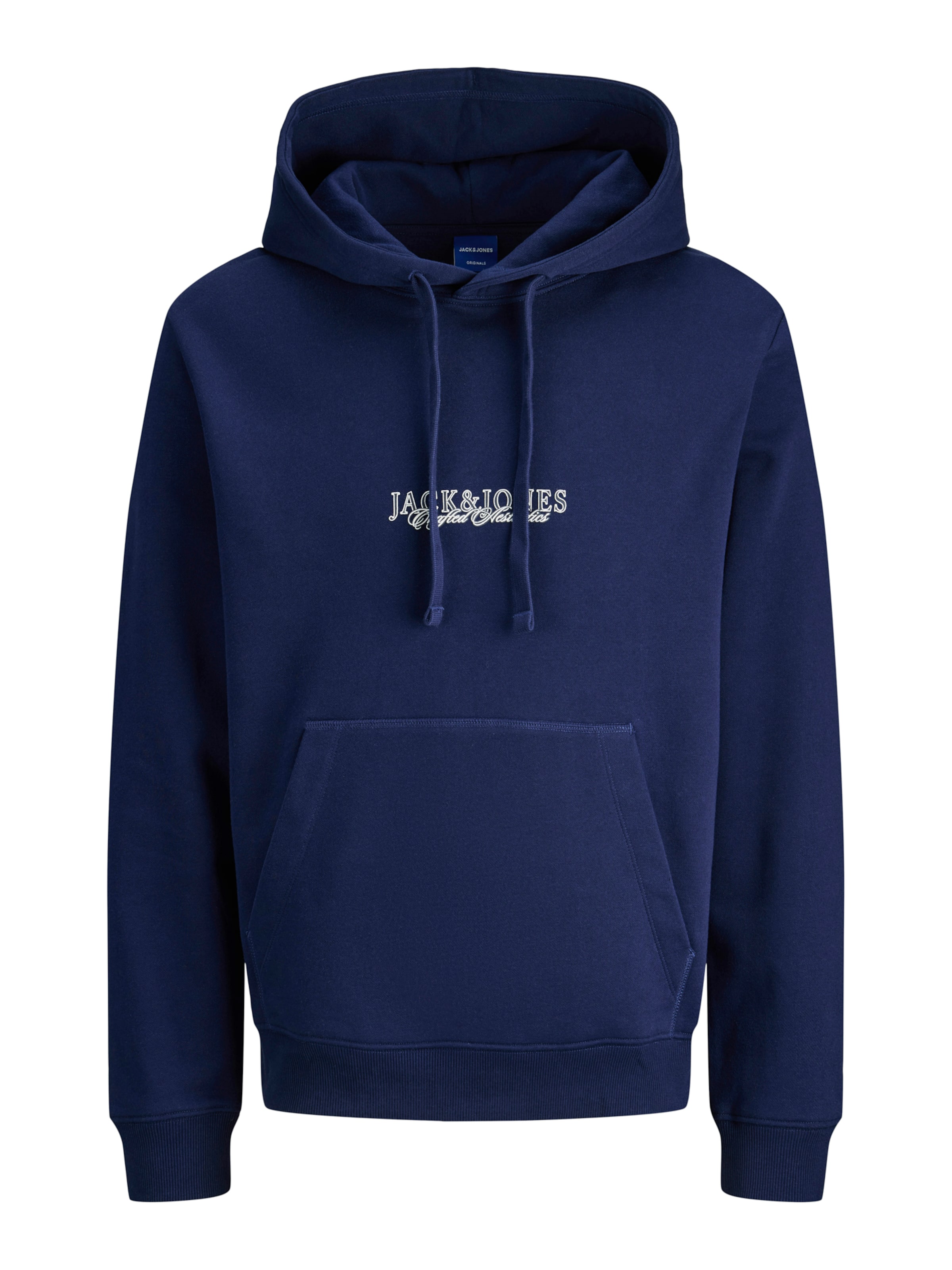 Jack & Jones Plus Μπλούζα φούτερ 'JORBLEECKER' σε μπλε: μπροστά