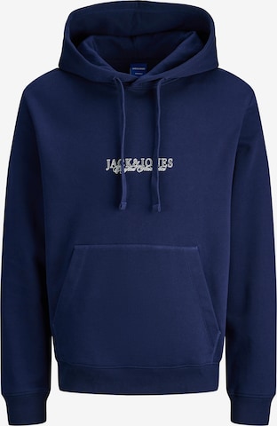 Jack & Jones Plus Collegepaita 'JORBLEECKER' värissä sininen: etupuoli