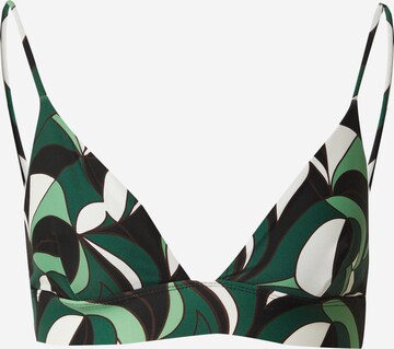 TOPSHOP Triangle Bikini Top in Mixed colors: front