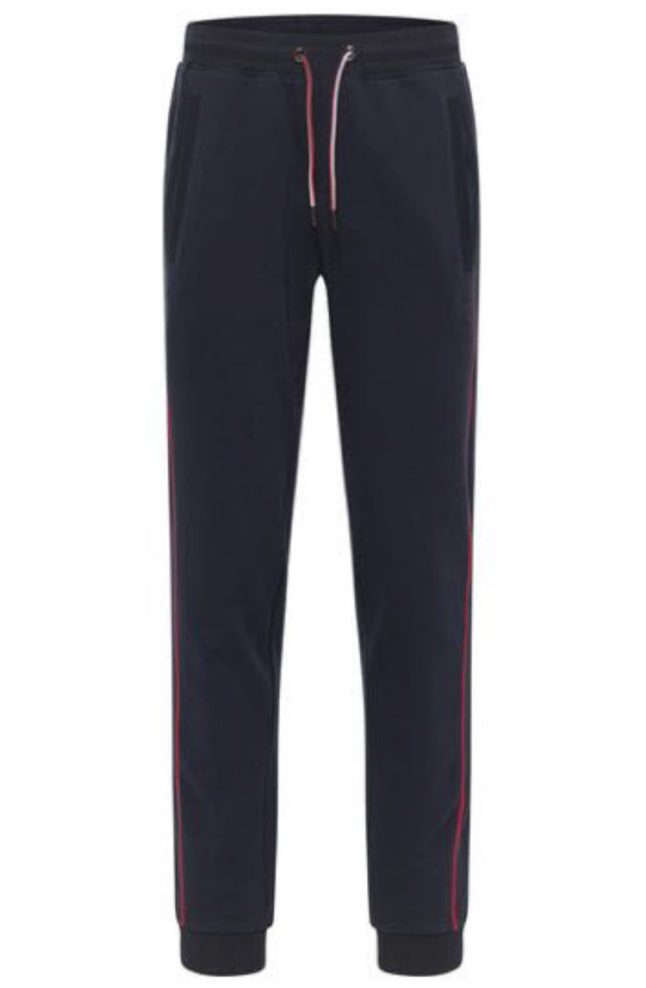 JOY SPORTSWEAR Tapered Workout Pants 'OLIVER' in Blue: front