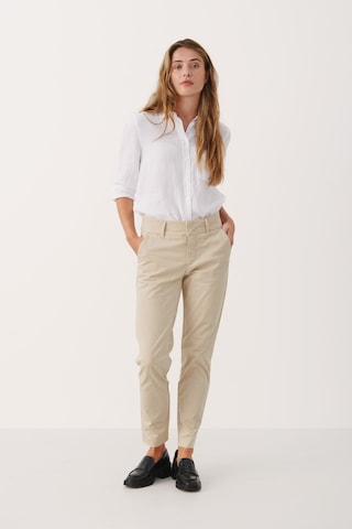 Part Two Slim fit Pants 'Soffys' in Beige